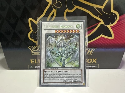 £50 • Buy Yugioh Stardust Dragon | CT05-EN001 | Secret Rare | Near Mint Limited Edition