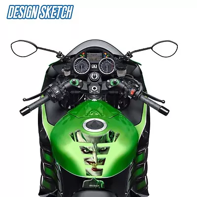 Tank Pad Fuel Tank Sticker Fish Bone Case Motorcycle Fit For Yamaha YZFR1 YZF R1 • $13.30