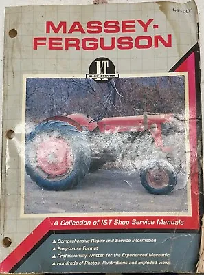 Massey-Ferguson Shop Manual Part # MF-201 • $28