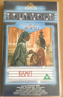 Hollywood MGM Musicals - Kismet On VHS Video Cassette Tape Howard Keel • £6.50