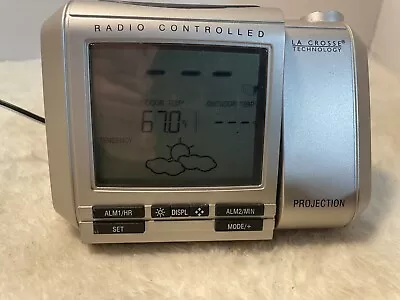 Projection Alarm Clock With Indoor Temperature By W85923 La Crosse Technology • $13.50