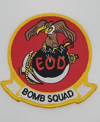 EOD Bomb Squad Patch Sew Or Iron On 4  New Patch • $8.89