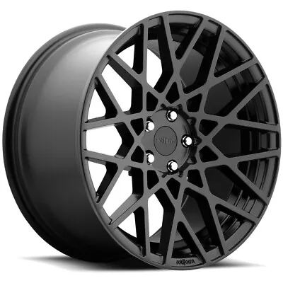 Rotiform R112 BLQ 19x8.5 5x112 +35mm Matte Black Wheel Rim 19  Inch • $382