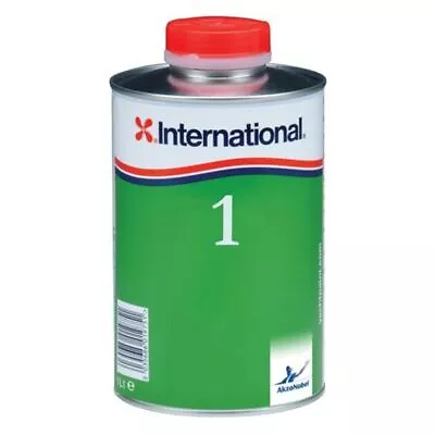 International Thinner No.1 500ml Tin. For Single Pack Topcoat Paints • £14.99