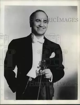 1949 Press Photo Violinist Dave Rubinoff - Hcx52146 • $17.99