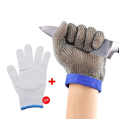 Anti-cut Gloves Stainless Steel Wire Cut-resistant Woven Safety Gloves Cutting • $16.72