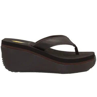 Volatile Frappachino Platform  Womens Brown Casual Sandals PV103-200 • $39.99