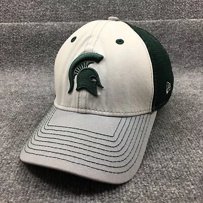 Michigan State Spartans Hat Cap Stretch Fitted Medium Large Mens NCAA New Era • $14.97