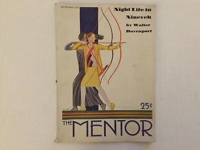 September 1929 THE MENTOR MAGAZINE  • $20