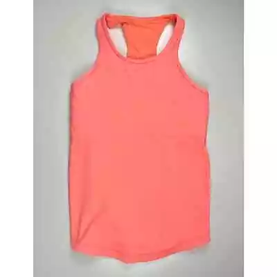 Lululemon Final Lap Tank In Pop Orange Size 10 Luxtreme Athletic Yoga Running • £33.72
