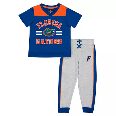 Toddler Colosseum Royal/Heather Gray Florida Gators Ka-Boot-It Jersey & Pants • $37.49