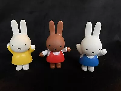 Miffy's Adventures Miffy Toy Figure Lot Of 3 ~ 2.75” • $12.99