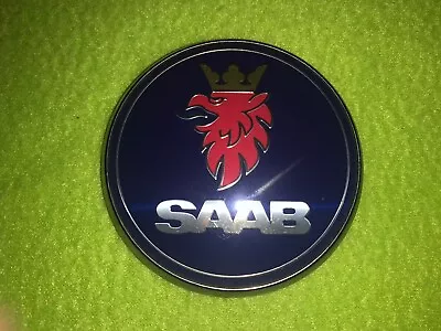 SAAB Hood Emblem Badge Logo Plate Decal OEM Original • $24.99