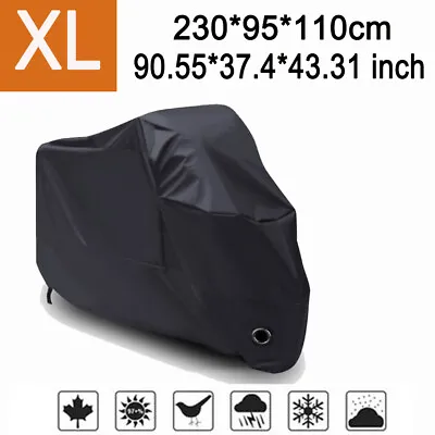 Motorcycle Cover Dust Waterproof Sun For Kawasaki KLX250 KLX300 KLX230 KLX150 • $14