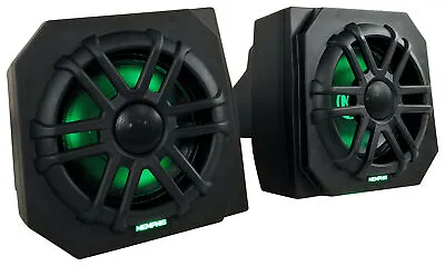 Pair Memphis Audio RNGR65FE 75w Speaker Pods For 2013-17 Polaris Ranger XP900 • $89.95