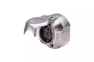 $12.71 • Buy Narva Trailer Socket Plug 7 Pin Round Metal Na 82062BL