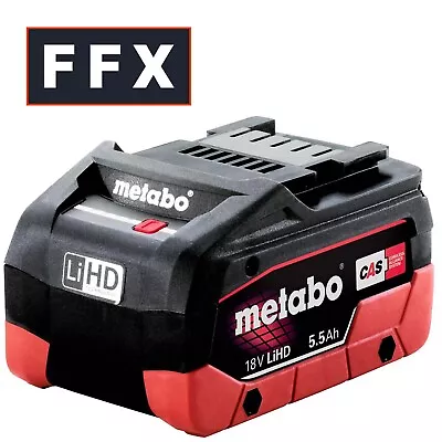 Metabo 625342000 18v 5.5Ah LiHD Battery Pack High Performance Long Lasting Power • £83.33