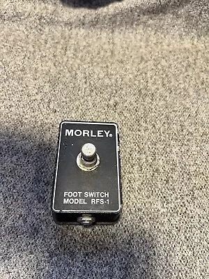 Morley RFS-1 Foot Switch Pedal . • $20