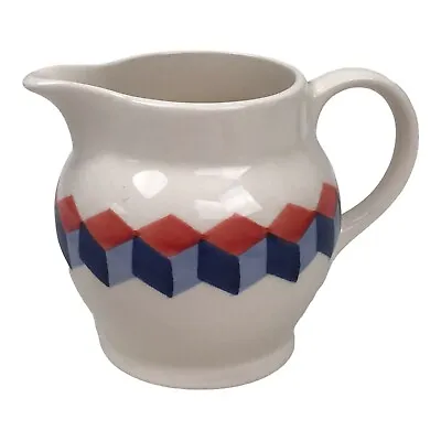 Emma Bridgewater England Pottery Tumbling Blocks Geometric Small Creamer Jug • $25