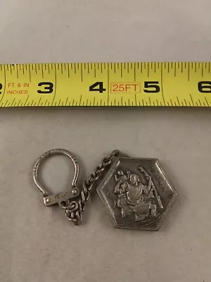 Vintage Religious Vatican Italy Crisiforo Keychain Key Ring Hangtag *qq73 • $30