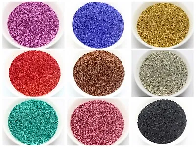 50Gram Glass Caviar Beads 3D Micro Beads Nail Art No-hole 0.8-1mm Storage Box • $4.05