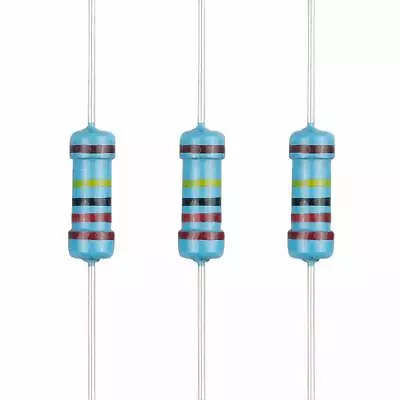 10 Pieces 1 Watt 1% Metal Film Resistors Over 200 Various Value YOU CHOOSE • $4.39