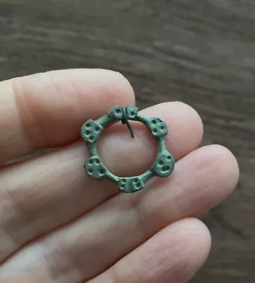 £25 • Buy Medieval. 13th-14th Century. Brass Brooch Buckle. Dating To Circa 1300.