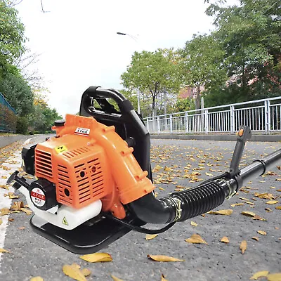 Commercial Backpack Leaf Blower Gas Powered Lawn Blower2Stroke 42.7CC Pneumatic • $150.10