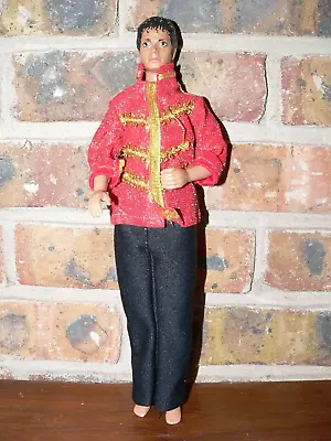Vintage 1985 LJN Toys 11  Michael Jackson Action Figure Doll Loose W/AMA Jacket • $9.95
