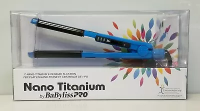 Babyliss Pro Nano Titanium 1  Ceramic 450º Flat Iron BNT2071SPC • $48.90