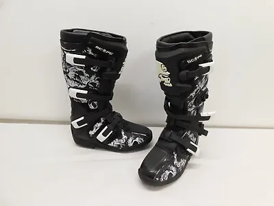 S350 337881 NOS MSR Racing Metal Mulisha Tucker Rocky Scope Boot Men's Size 8 • $224.95
