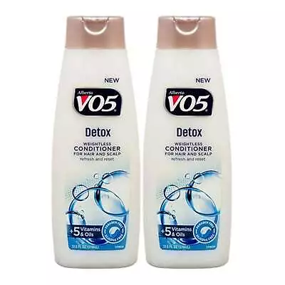 Alberto VO5 Detox Weightless Conditioner For Hair & Scalp 12.5 Oz. (Pack Of 2) • $15.99