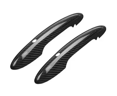 Real Carbon Fiber Door Handle Cover W Sensor For MINI COOPER F54 F55 F56 F57 F60 • $98