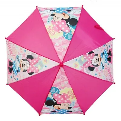 Minnie Mouse Pink Umbrella Yum! 21  (54cm)  • £9.99