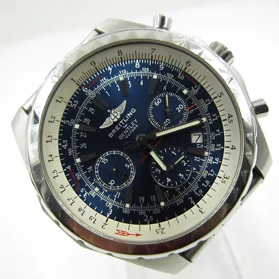 Breitling For Bentley A2536313 Stainless Steel Bracelet Automatic 2008 Men Watch • $8316