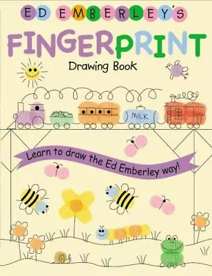 Ed Emberley's Fingerprint Drawing Book (Ed Emberley's Drawing Book Of...) By Em • $6.06