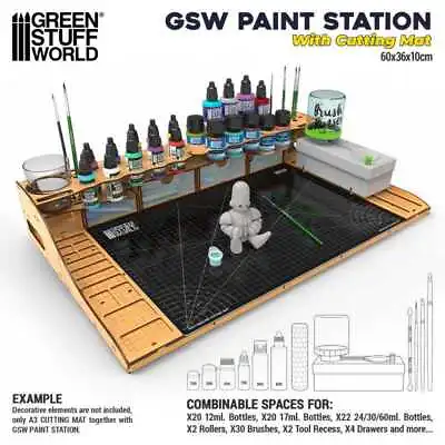 Paint Station With Cutting Mat • £34.29