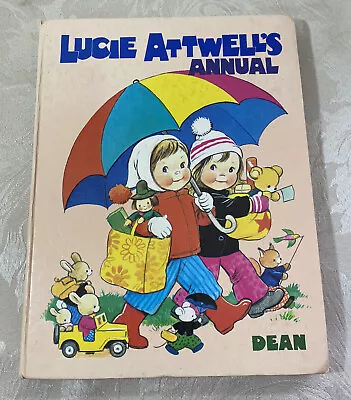 Lucie Atwell's Annual 1972 - Hardback Book By Dean - Vintage Atwell • £14.99