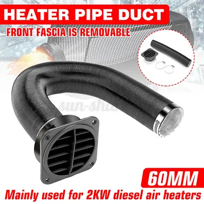 Diesel Heater Pipe Duct Warm Air Outlet Hose 60 Mm For Webasto Eberspacher • $10.99