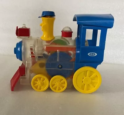 Vintage 1974 Ideal Toys Lil Toot Wind Up Whistling Train “Works” • $6.50