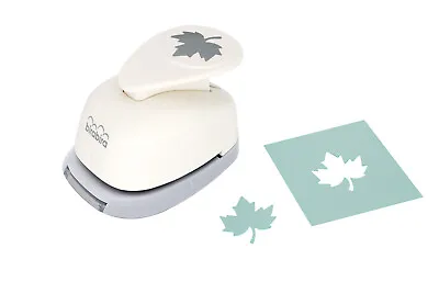 Bira Craft 1 Inch Maple Leaf Lever Action Craft Punch For Paper Crafting  • $10.99