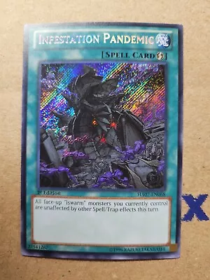 Infestation Pandemic Ha07-en068 Yugioh LP Holo Foil 1st Edition • $1.99