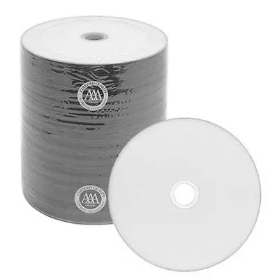 300 Taiyo Yuden Ty Wht Inkjet Hub 52x Cd-r Watershield • £193.65