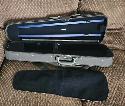 Brand New Howard Core Violin Case - Full Size 4/4 Size - Hygrometer Black / Blue • $59.99