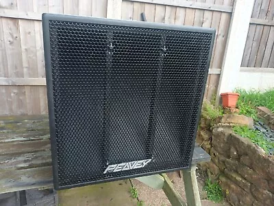 1 X Peavey Black Widow 15  In Horn Loaded Subwoofer Bass Bin • £150