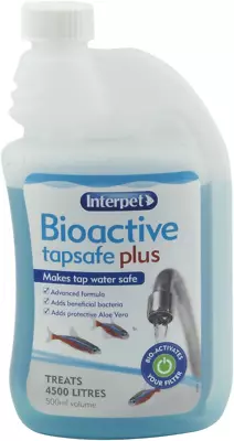 Interpet Bioactive Tapsafe Aquarium Water Dechlorinator & Conditioner 500 Ml • £16.55