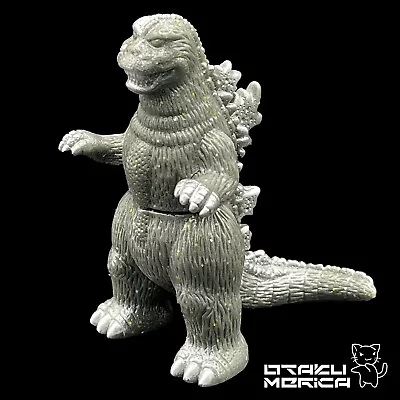 Marusan 2019 Margacha 1974 Godzilla (Gray Silver) Kaiju Sofubi Figure • $41.99