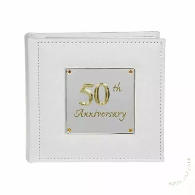 £16.95 • Buy Deluxe 50th Anniversary Photo Album By Shudehill Giftware