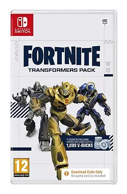 Fortnite Transformers Pack (Game Download Code In Box) - Switc (Nintendo Switch) • $48.69