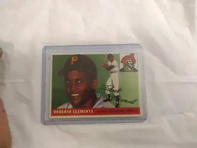 1955 Topps No. 164 Roberto Clemente Rookie • $10000